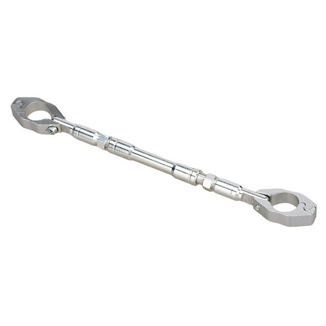 Barra de equilibrio para motocicleta, accesorios de aleación de aluminio, premium, prácticos y profesionales. Plata