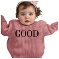 thumbnail image 2 of Delicate Hand Embroidered Pure Knit Sweater for Girls - Soft & Comfortable Floral Design Top for Baby and Toddler Kids, 2 of 3