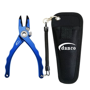 Danco Sports Beefcake Angler 7" Aluminum Pliers, Blue