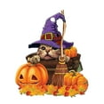 thumbnail image 1 of Calabaza de Halloween, encantadora y divertida, colgante para coche para jardín, ventanas y oficina. Estilo E, 1 of 7
