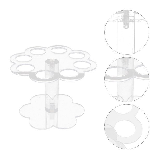 unbranded Base Acrílica Para De Con Desmontable Para Eventos Y Buffet