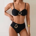 thumbnail image 1 of Tankini para mujer, bikini con escote en V y tirantes, traje de baño dividido, traje de baño dividido, traje de baño de dos piezas para mujer, trajes de baño tankini para mujer, traje de baño de 2 pie, 1 of 7