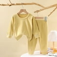 thumbnail image 3 of RUTAYY Teen Girls Clothing Sets Comfortable Round Neck Long Sleeve Layering Top and Bottom Homewear Casual Daily Wear Leisure Outfit Sets, 3 of 3