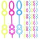 thumbnail image 1 of 100 varitas creativas para hacer burbujas, divertidas y divertidas, juguetes para niños y adolescentes (colores aleatorios)., 1 of 7