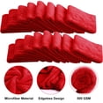 thumbnail image 3 of Toalla Shimeyao, 30 unidades, microfibra roja, 40 x 40 cm, 500 g/m², 3 of 6