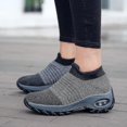 thumbnail image 2 of Zapatos para caminar para mujer, zapatos de viaje al aire libre con aumento de altura súper suave Aespa Afortunado Sencillez, 2 of 2