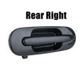 thumbnail image 2 of Auto Parts Outside Door Handle Black Car Accessories Exterior Parts Front Rear Left Right Plastic Replacement Rear Right, 2 of 8