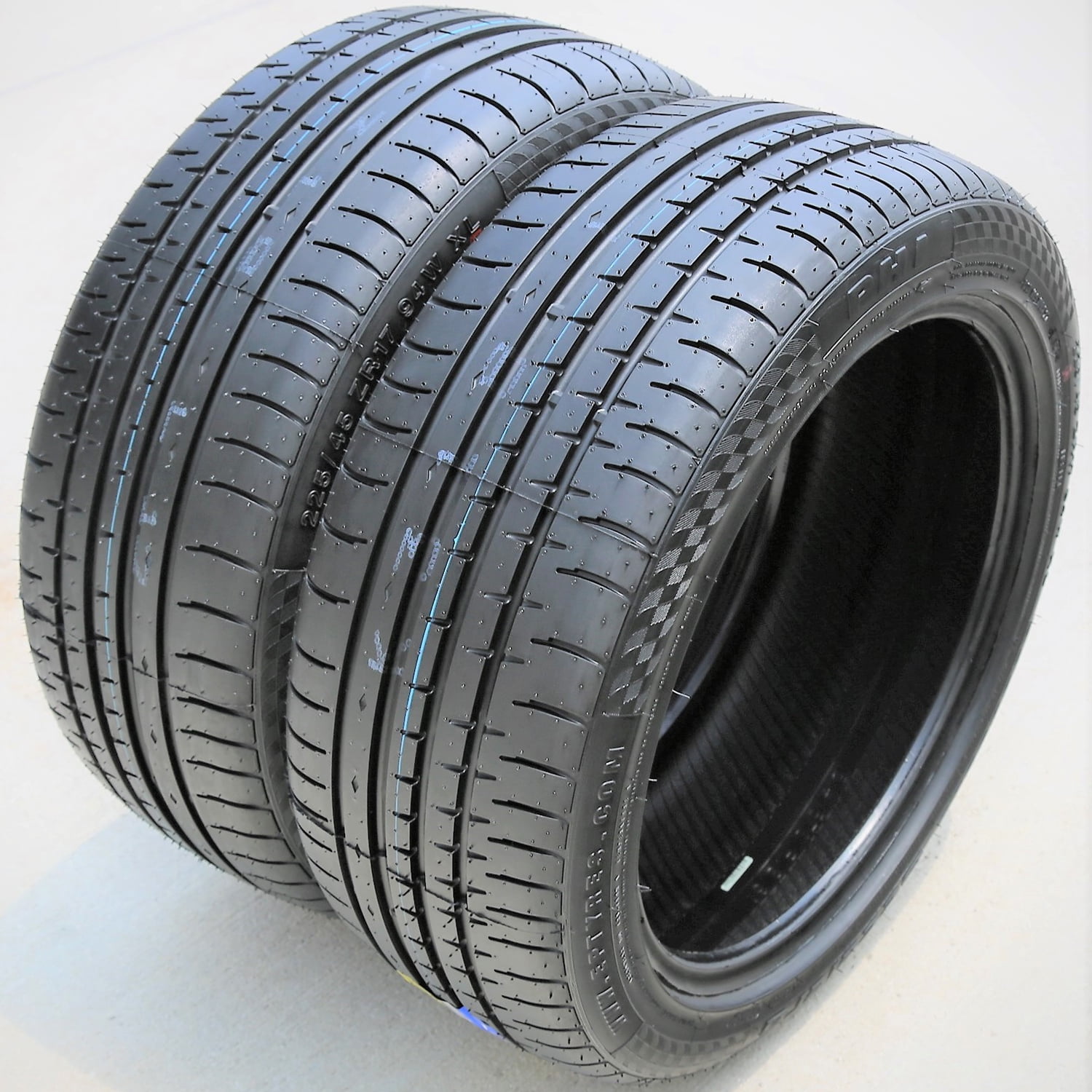 Accelera Tires, Set of 4, 225/45R17, All Season, High