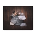 thumbnail image 2 of Cute Calico Bathee Canvas Wall Art for Home Decor Ready-to-Hang, 2 of 7