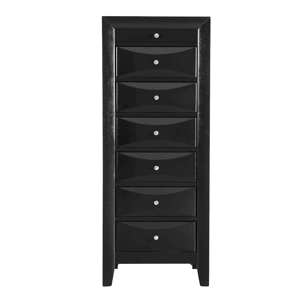 Glory Furniture Marilla Lingerie Chest in Black Color