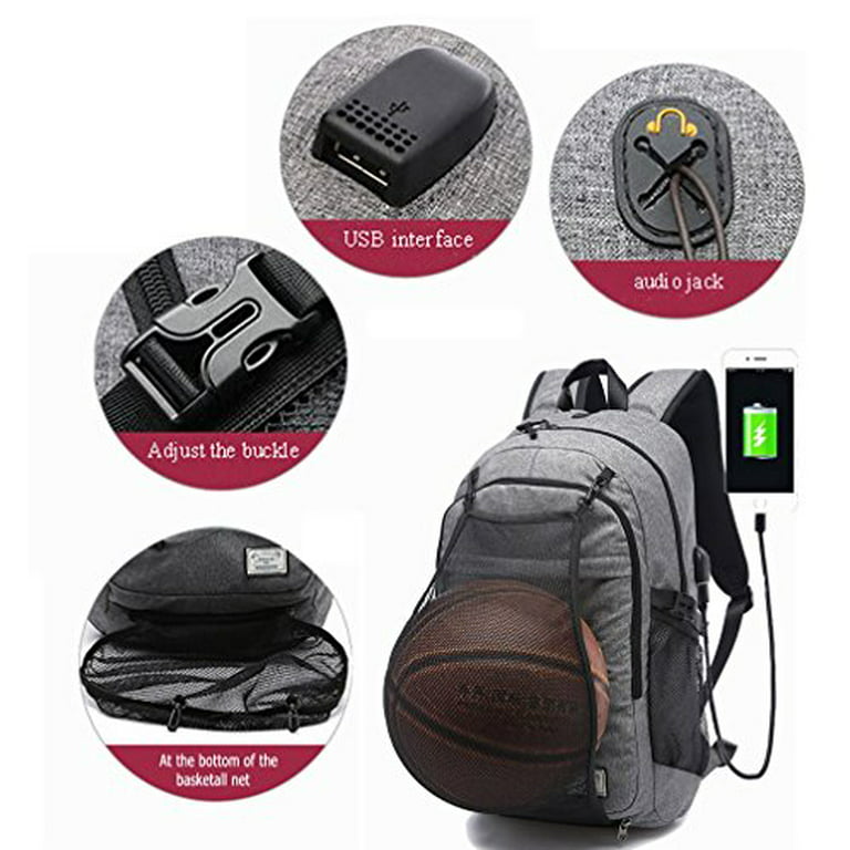  TUGUAN Basketball Bag, Soccer Duffle Bag with