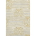 thumbnail image 2 of Addison Rugs Mayfield Washable Contemporary Art Deco Gold Rectangle Rug, 9' x 12', 2 of 6