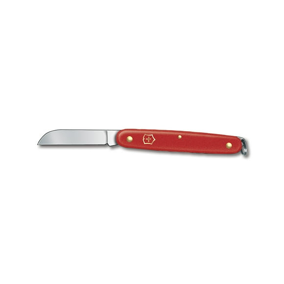 Victorinox - Swiss Army 3.9051 Folding Twine Knife w/ 4" Blade, Red Handle