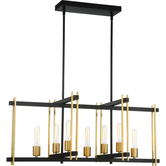 Nuvo Lighting 60/6526 Marion 7 Light 36" Wide Linear Chandelier