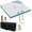 Blue, variant on Inflatable Floating Dock 4 Sizes (6x5ft to 10x10ft) - Heavy Duty Swim Platform for Lake/Pool/Ocean, Non-Slip EVA Mat with Manual Pump & Ladder, Interconnectable Floating Islands for 2-10 People