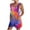 Multicolor#4, variant on DDAPJ pyju Womens Suspender Jumpsuits Shorts 2024 Fashion Tie Dye Print Sleeveless Short Overalls Loose Casual Wide Leg Rompers with Pockets monos elegantes cortos para mujer Multicolor#4 L