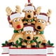 thumbnail image 2 of Animal árbol de Navidad adorno colgante lindo chimenea pared Navidad Oficina sala de estar decoración del hogar colgante decorativo 4 animales Inevent HA009187-03, 2 of 6