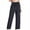 Black, variant on Timegard Athletic Pants for Women Trackpants Straight Leg Loose Lightweight Workout Running Trousers