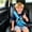 Blue, variant on Child Seat Belt Adjuster Set of 2, Child Seat Belt Safety Cover-Blue