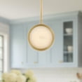 thumbnail image 3 of PD325106VBAR-Alora Lighting-Blanco - 14W LED Pendant-7.5 Inches Tall and 6.25 Inches Wide-Vintage Brass Finish, 3 of 7