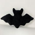 thumbnail image 2 of 16 Inch Halloween Bat Plush Pillow - Black Bat Shaped Throw Pillow for Couch, Sofa & Bed, Gothic Decor, Spooky Stuffed Cushion for Home & Car, 2 of 5