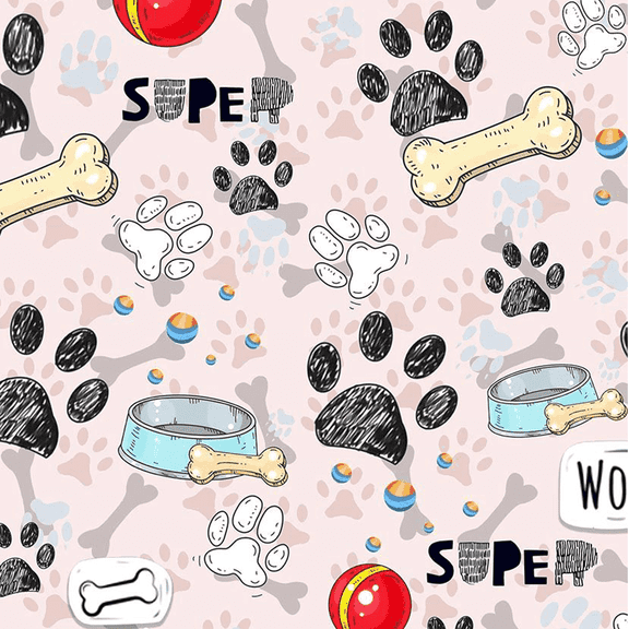 "Stylish 44"" 100% Cotton Quilting Fabric, Multicolor, 1 Yard"