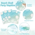 thumbnail image 4 of Juego de vajilla Naozinebi Seashell Beach Party, 200 piezas, 4 of 7