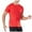 Red, variant on yillto Mens Quick Dry Shirts Short Sleeve Lightweight Workout Athletic Running Tshirts Summer Casual Tees