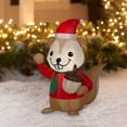 thumbnail image 3 of Airblown Inflatable Chipmunk 3ft by Gemmy Industries, 3 of 3