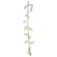 thumbnail image 6 of Balsa Circle 6 feet Cream Garland Silk Peony Flowers Leaves Wedding Party Bouquets Centerpieces, 6 of 6