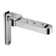 thumbnail image 3 of Bisagra de puerta silenciosa, resistente, ajustable, giratoria, fácil de instalar, bisagra para estantería Plata, 3 of 9