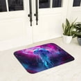 thumbnail image 5 of Non Slip Door Mat, Colorful sky Floating Jellyfish Fast Drying Bath Tub Mats, Absorbent Bathroom Rugs Entrance Welcome Mat, Bath MatS for Tub, Floor, Home, Kitchen, Hotel,16x24in, 5 of 7