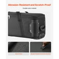 thumbnail image 5 of KFFKFF Studio Gear Cart, Dimensions: 46.46 x 14.57 x 11.81 in / 118 x 37 x 30 cm, Wheeled Camera Holder, Transport Bag with Wheel Harness Cushioned Section Handle, Suitable for Light Poles, Tripods, 5 of 9