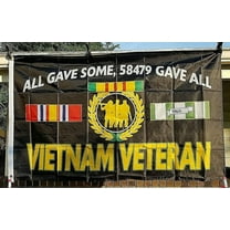 New Vietnam Veteran All Gave Some 3X5 Military Banner Flag