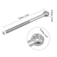 thumbnail image 2 of Unique Bargains M6x70mm Machinery Shoulder Lifting Eye Bolt Metric Thread 2pcs, 2 of 3