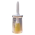 thumbnail image 1 of Oil Brush High Temperature Resistant Food Grade Silicone Pastry Basting Brush with Bottle White, 1 of 4