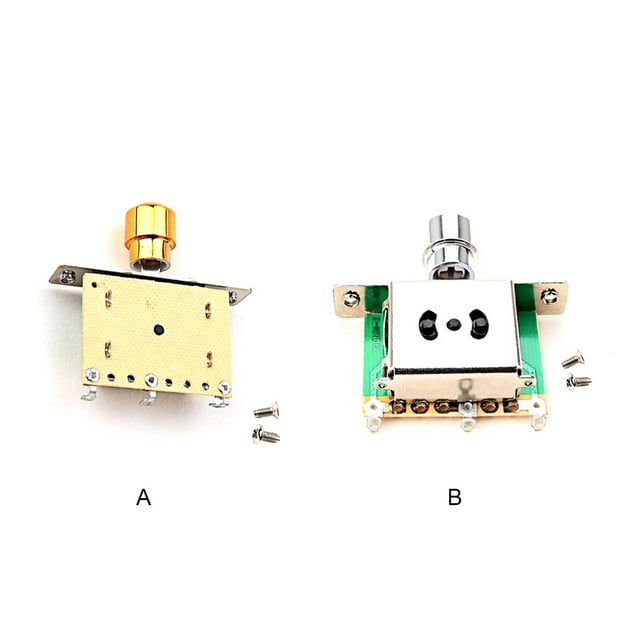 Pickup Switch Handy Installation Instrument Accessories Level Controller Exquisite Replaced Part Guitar Supplies Knob Switches Silver GN204