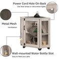 thumbnail image 3 of unipaws Chinchillas Cage with Ramp, Rat Cage with House, Critter Nation Cage for Hamster, Mice, Clear Acrylic, Corner Small Animal Cage, 3 of 7
