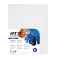 thumbnail image 2 of Artist Stretched Canvas, 11"X14", 2 Pack, 100% Cotton Acid Free, White, Deluxe Canvas, For All Skill Levels, 2 of 3