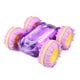 thumbnail image 5 of Coche teledirigido anfibio barco 24 GHz 4WD RC Stunt Car para niños (púrpura), 5 of 9