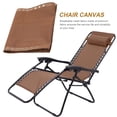 thumbnail image 2 of Miangastore 1 Ensemble de Toile de Chaise Exquise Accessoire de Chaise Extérieure Remplacement de Toile de Chaise Utile, 2 of 8
