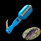 thumbnail image 2 of Cateissary Pelador de escamas de pescado, raspador multifuncional de acero inoxidable, removedor de piel de operación práctica, suministros para Cocina y Comedor azul, 2 of 6