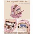 thumbnail image 3 of AO ALI VICTORY School Backpack for Teens Girls Women 15.6 Inch Laptop College Backpacks Corduroy Work Bag Kids Elementary Middle High Campus Bookbag Students Pack Travel Daypack Womens, 3 of 6