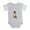 Heather Gray, variant on CafePress - Boxer Dog Party - Cute Infant Baby Football Bodysuit