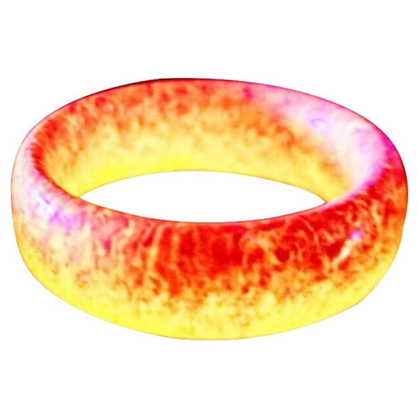 Sonducket Joyería de mano que brilla en la oscuridad, acrílico luminoso, unisex, regalo de vacaciones Ropa, zapatos y accesorios Miscelánea rojo talla 7