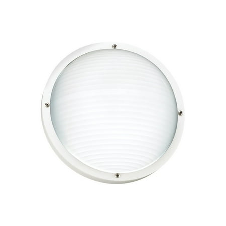 

One Light Outdoor Bulk Head-White Finish-Incandescent Lamping Type Bailey Street Home 73-Bel-983560