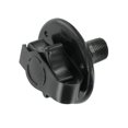 thumbnail image 1 of Valterra Fresh Water Inlet A01-0168BK Used For RV Fresh Water System; Flush Mount; 1/2 Inch Male Pipe Thread Inside Connection; 2-3/4 Inch Flange; 2-3/4 Inch Overall Diameter; With Check Valve; Black, 1 of 5