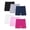 #-09B, variant on 6 Pack Multi-Color Girls Bike Shorts - High Waisted Yoga Shorts for Kids Under Dress & Gymnastics 13-14 Years