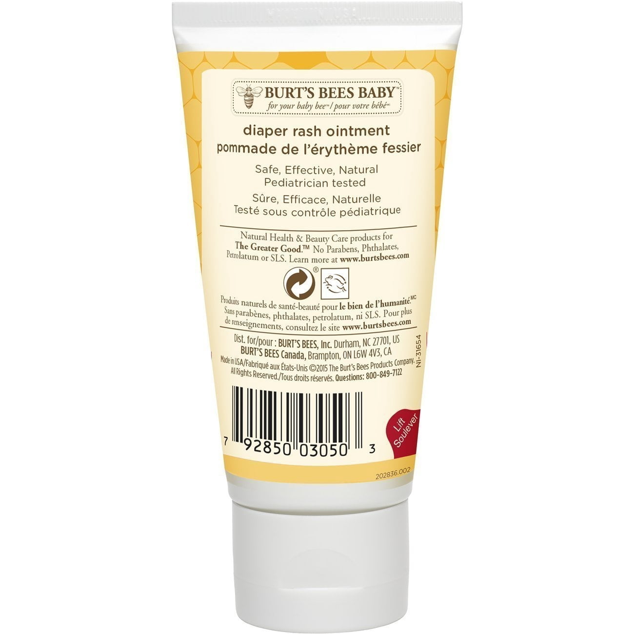 burts bees diaper cream