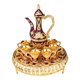 thumbnail image 2 of Juego de cafetera de lujo mayimx para servicio de té Vajilla antigua para Decoración de mesa Violeta, 2 of 9